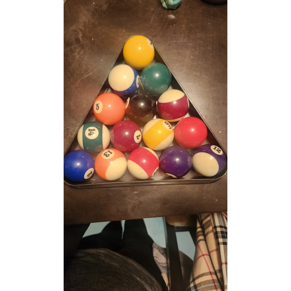 2-1/4" Standard Regulation Size Billiard Balls Set 16-Piece Pool Balls‎ & 9 Ball